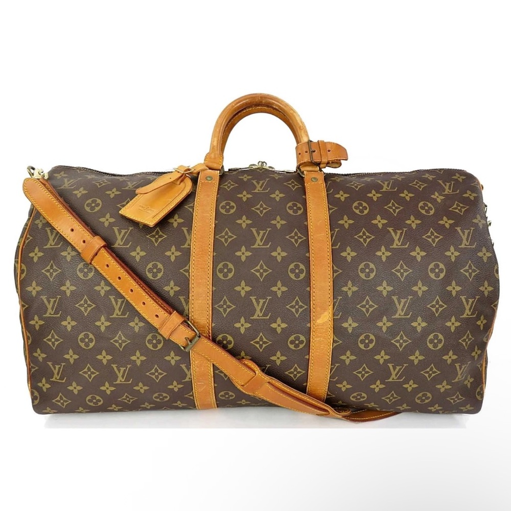 Louis Vuitton Monogram Canvas Duffel Bag - Brown and Tan - Picture 1 of 16